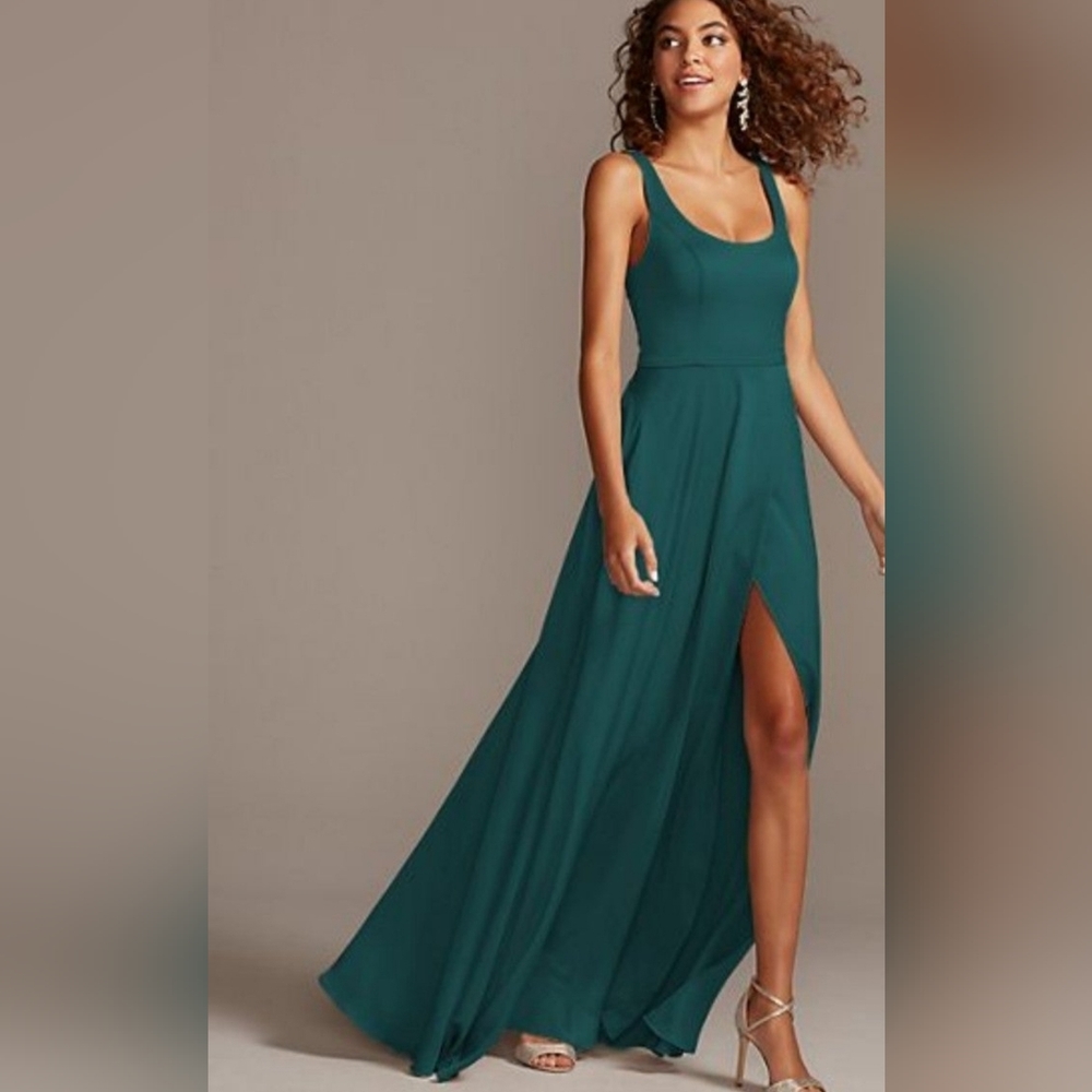 David's Bridal maxi dress sz-8